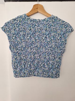 Top Lefties flores multicolor