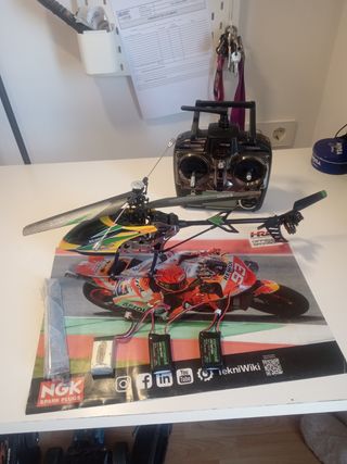 Helicóptero RC WLtoys 4 canales