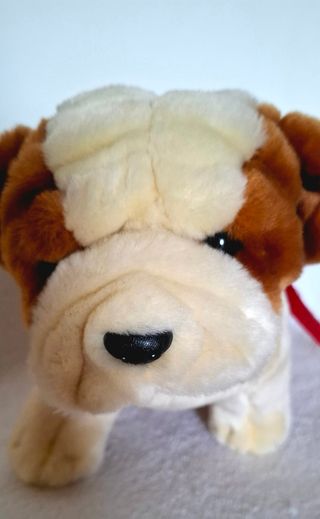 Peluche Bulldog Inglese Vintage