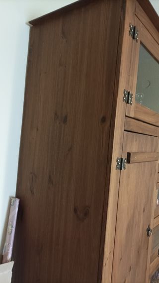 Mueble rústico madera - Gran capacidad