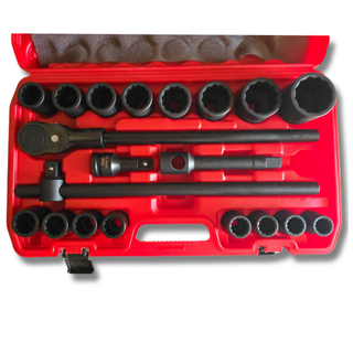 ✅️ Maletín herramientas 3/4" 21 piezas XXL – CR-MO