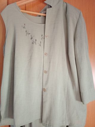 Conjunto 3 piezas señora talla 48
