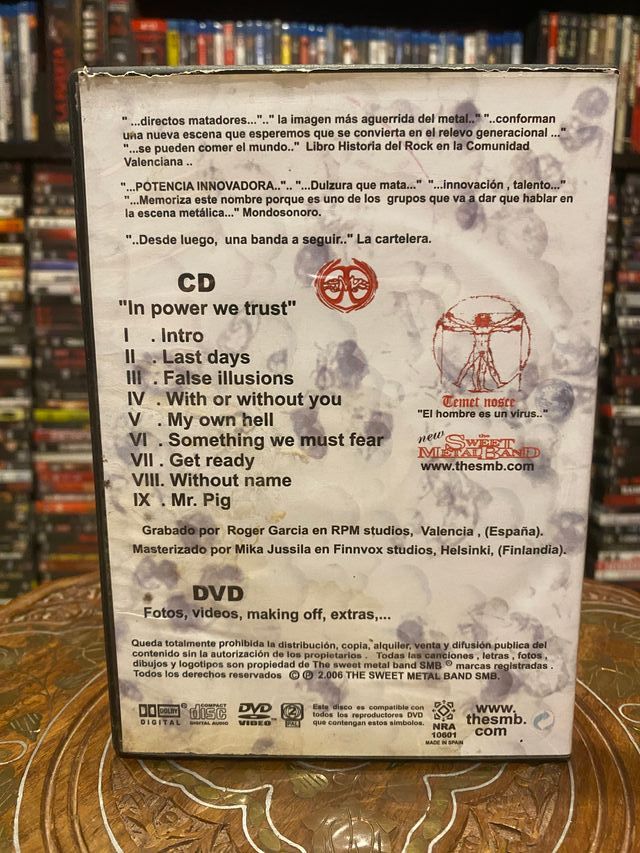 THE SWEET METAL BAND - DVD  + CD - MÚSICA