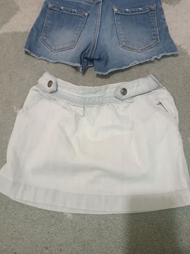 Shorts y falda niña Zara-Gocco 7-8