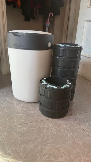 Papelera pañales + 9 recambios