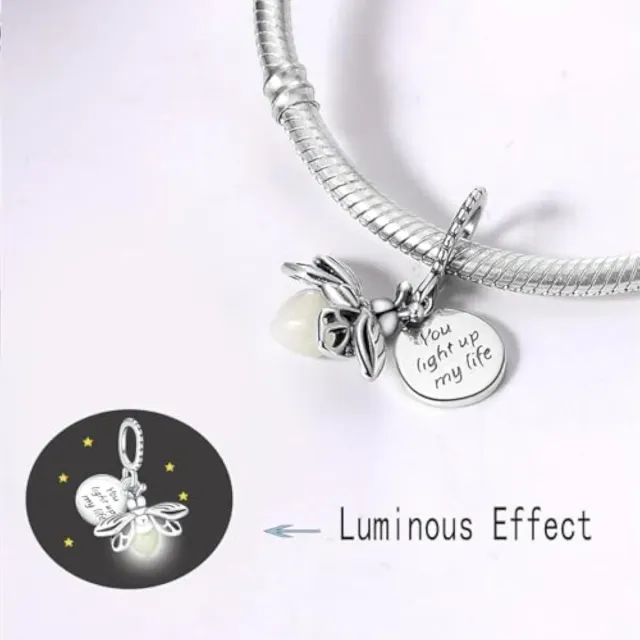 CHARM "Luciérnaga" Reflectante S925  CH53