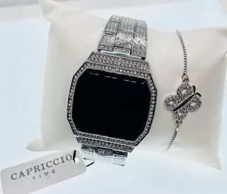 Reloj Capriccio Mujer Plata Brillante