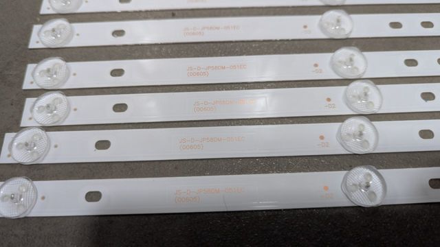 12 Tiras LED JS-D-JP580M-051EC