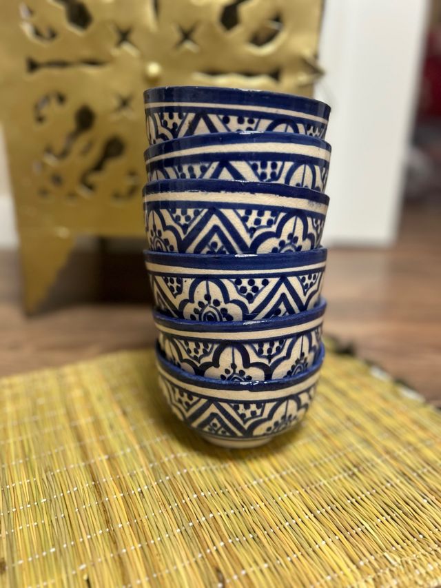 Boles cerámicas marroquíes