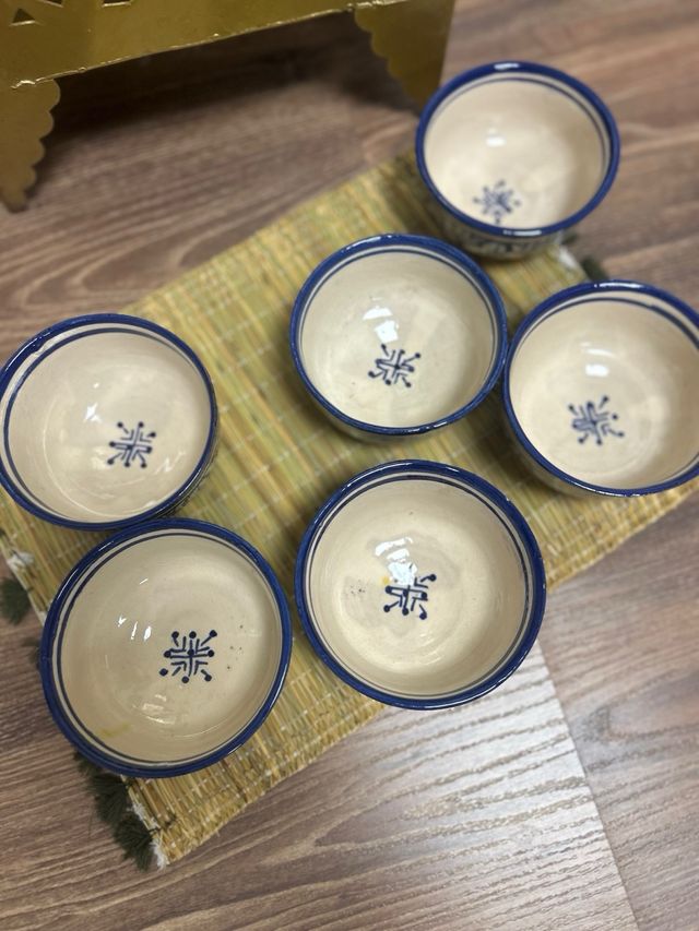 Boles cerámicas marroquíes