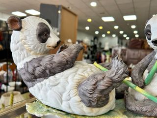 Figura de porcelana NUEVO BUEN RETIRO pandas