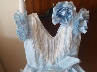 Vestido gitana niña talla 6