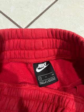Pantaloni Nike Air rossi