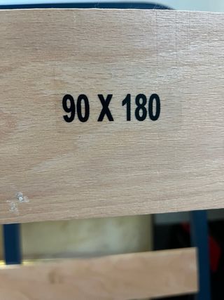 Somier 90x180 y 190 CON Y SIN PATAS