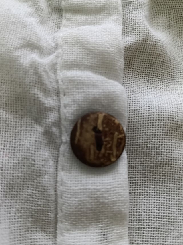 Camisa blanca algodón - Talla XL