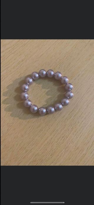 Bracciale Perle Viola