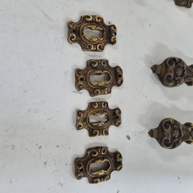 Antiche pistole in bronzo - 6 pz