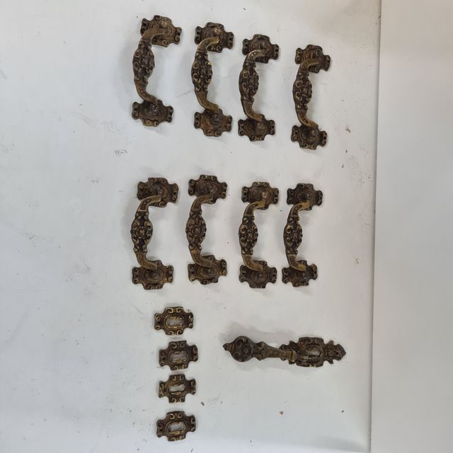 Antiche pistole in bronzo - 6 pz