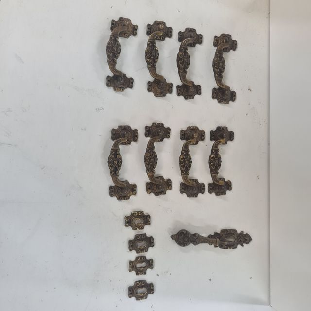 Antiche pistole in bronzo - 6 pz