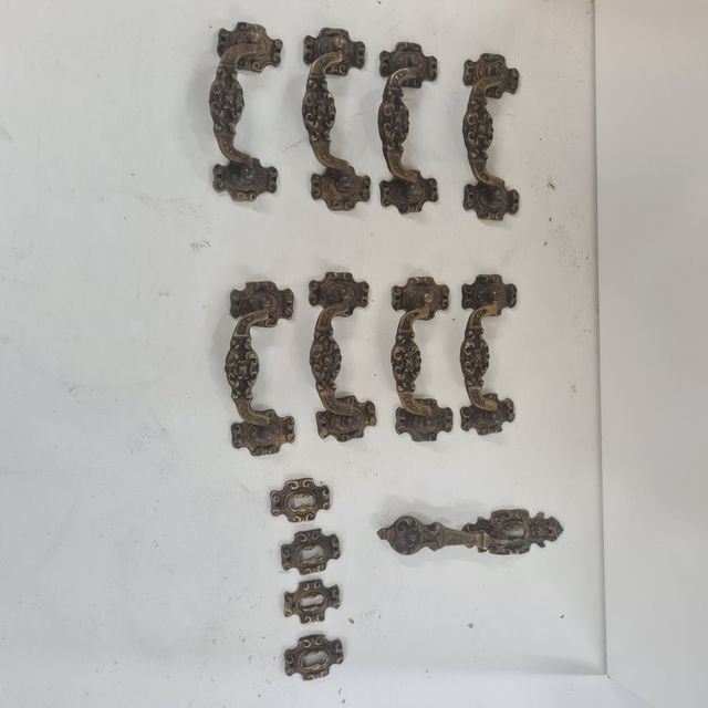 Antiche pistole in bronzo - 6 pz