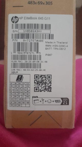 HP EliteBook 645 G11 .. 1200€ su valor mercado. 