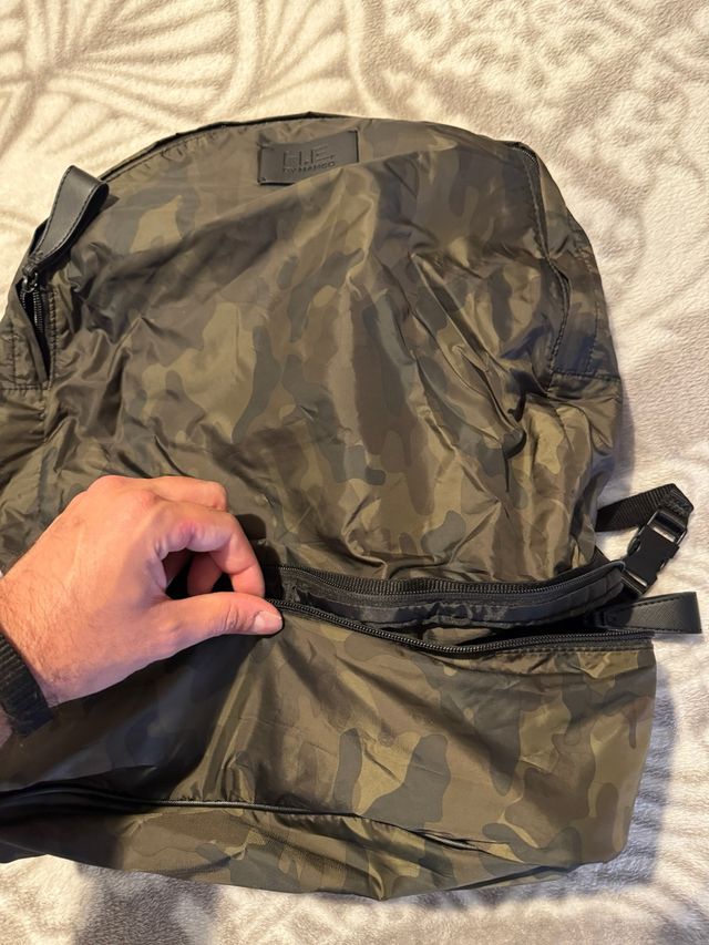 Mochila Mango camuflaje plegable