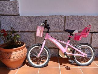 Bicicleta niña BH California rosa