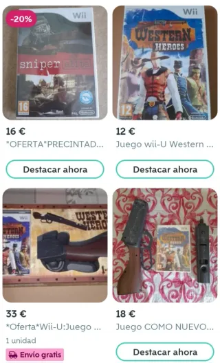🇪🇦 PRECINTADO.Pack juego wii-U Remington Great