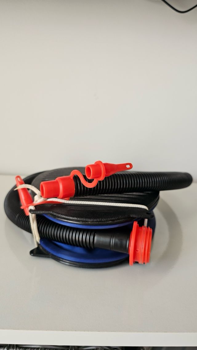 inflador colchón, objetos de playa