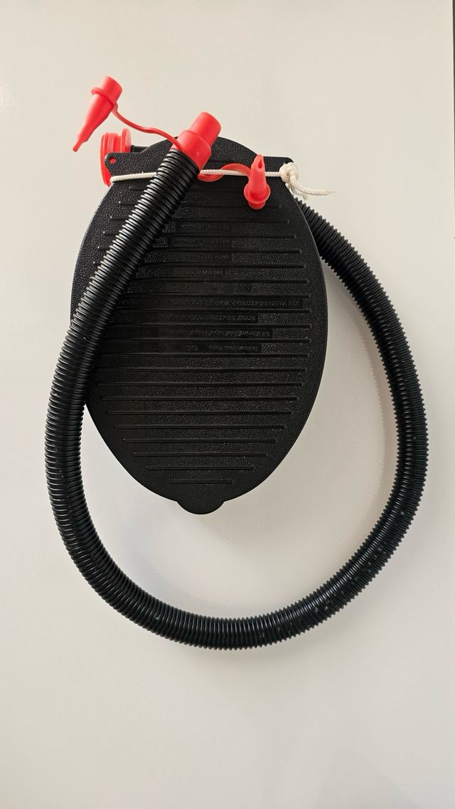 inflador colchón, objetos de playa