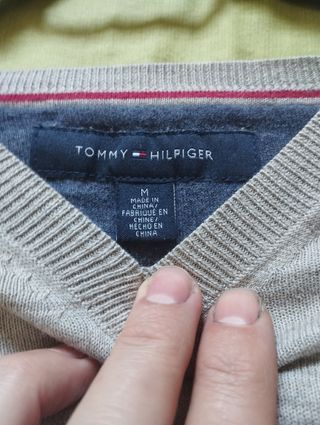 Suéter Tommy Hilfiger M Beige