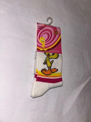 Calze Tweety Looney Tunes bimba n’scarpe27-30NUOVE