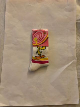 Calze Tweety Looney Tunes bimba n’scarpe27-30NUOVE