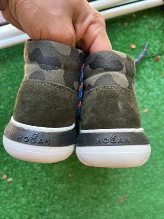 Hogan Scarpe Bambina 34 - Verde Militare