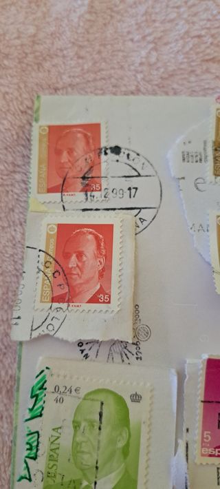 Sellos España usados - 4 unidades