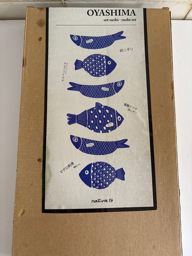 Set Sushi Oyashima - Bambú, Cerámica