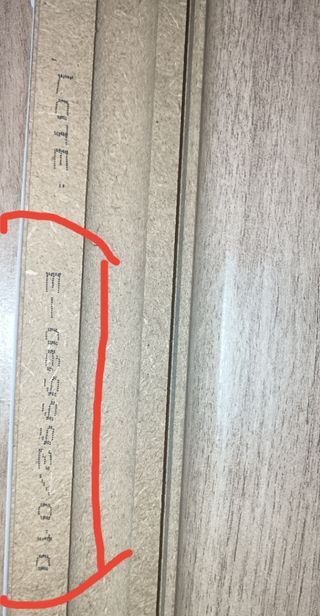 Rodapié mdf acabado roble marron, con garantía