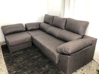 Sofá Chaise Longue Paris - Gris