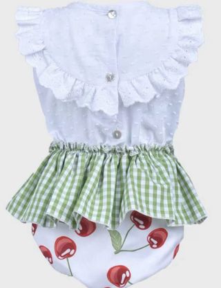 Conjunto bebé niña verano marca la “hormiga”