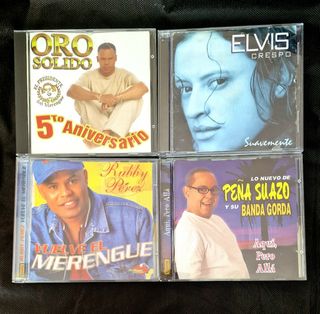 Lote 44 CDS Música Latina variados