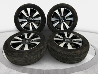 LLANTAS 16 PULGADAS ORIGINAL CITROEN PEUGEOT 4x108