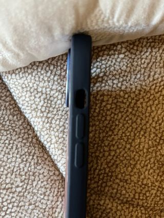 Cover nera con stampa orsacchiotto per IPhone 13