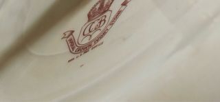 Alzata 3 piatti vintage ceramica