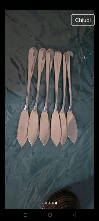 18 Coltelli per pesce in acciaio