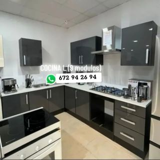 Cocina L - 9 módulos