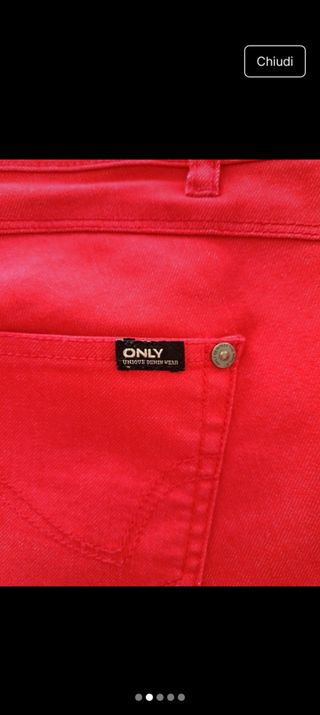Jeans ONLY rossi donna
