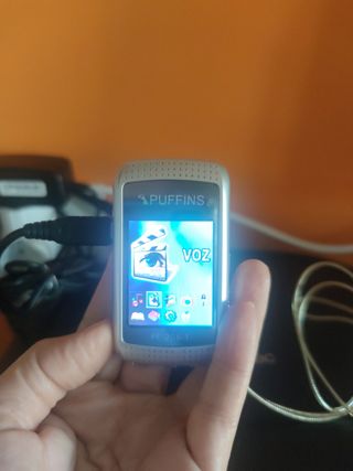 Reproductor MP3 Puffins PF-206-T plateado