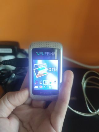 Reproductor MP3 Puffins PF-206-T plateado