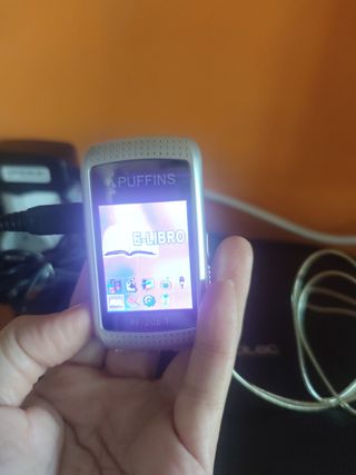 Reproductor MP3 Puffins PF-206-T plateado