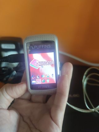 Reproductor MP3 Puffins PF-206-T plateado